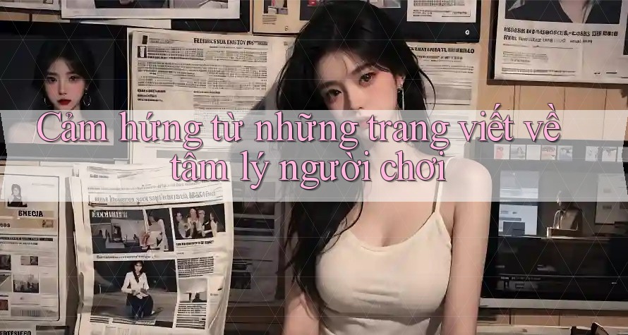 Cảm hứng từ những trang viết về tâm lý người chơi Cảm hứng từ những trang viết về tâm lý người chơi