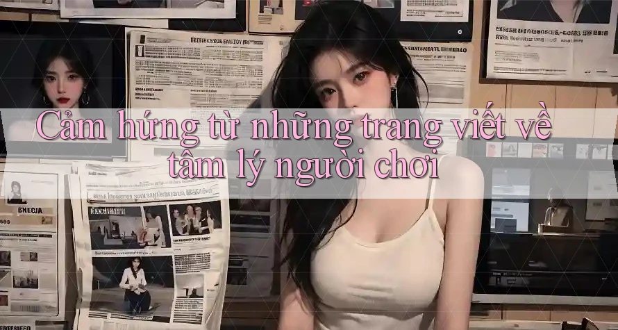 Cảm hứng từ những trang viết về tâm lý người chơi Cảm hứng từ những trang viết về tâm lý người chơi
