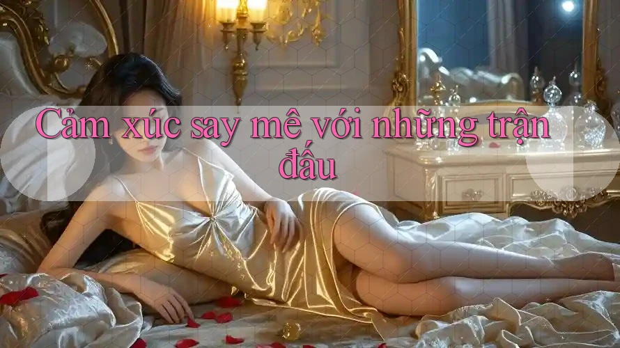 Cảm xúc say mê với những trận đấu