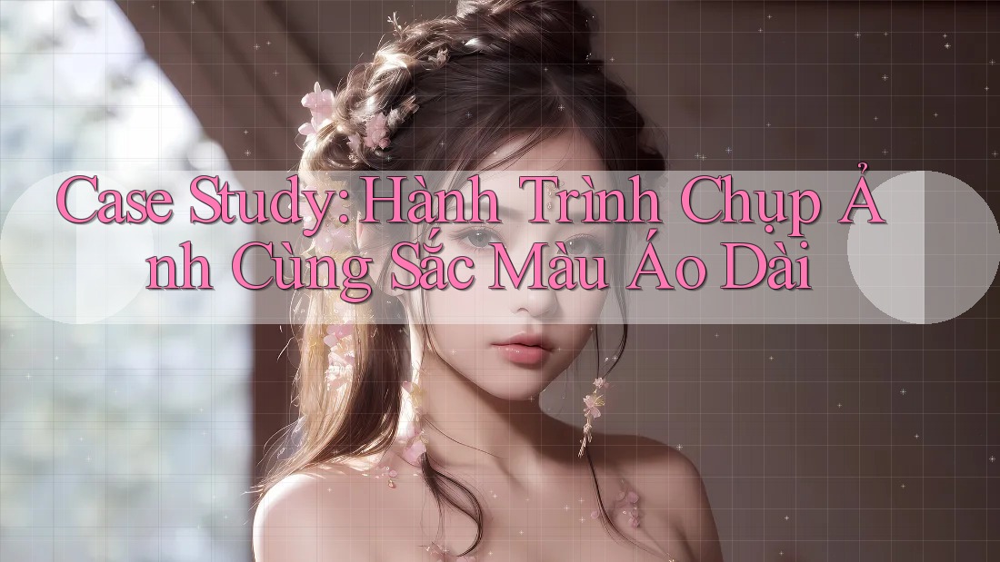 Case Study: Hành Trình Chụp Ảnh Cùng Sắc Màu Áo Dài