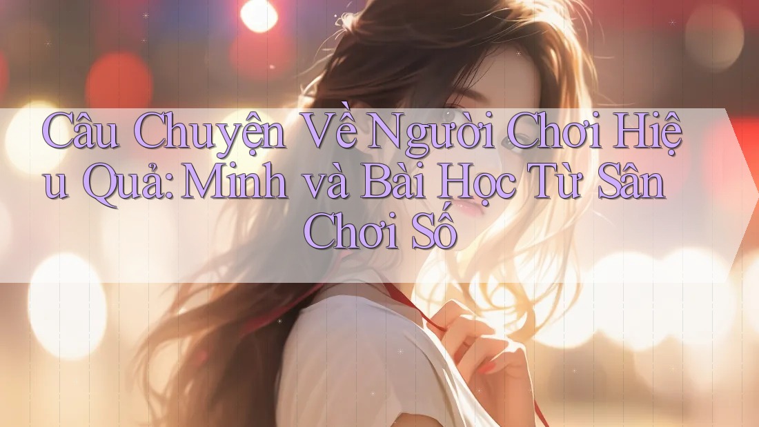 Câu Chuyện Về Người Chơi Hiệu Quả: Minh và Bài Học Từ Sân Chơi Số