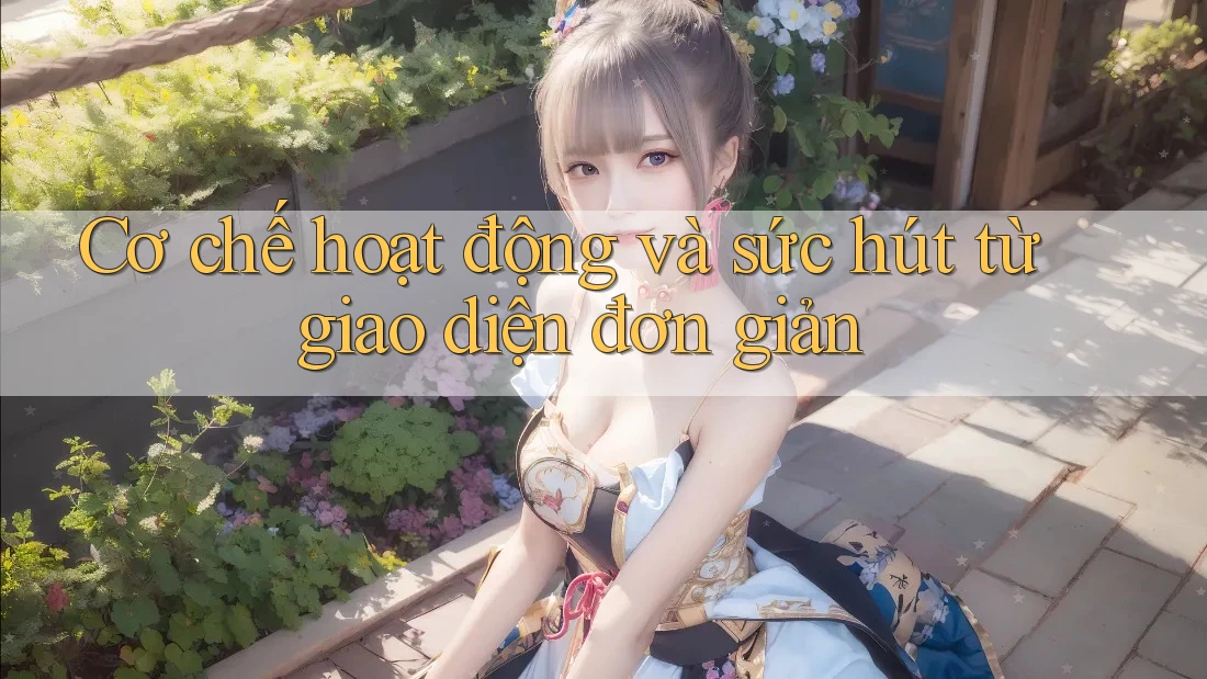 Cơ chế hoạt động và sức hút từ giao diện đơn giản Cơ chế hoạt động và sức hút từ giao diện đơn giản