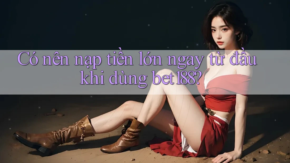 Có nên nạp tiền lớn ngay từ đầu khi dùng bet188? Có nên nạp tiền lớn ngay từ đầu khi dùng bet188?