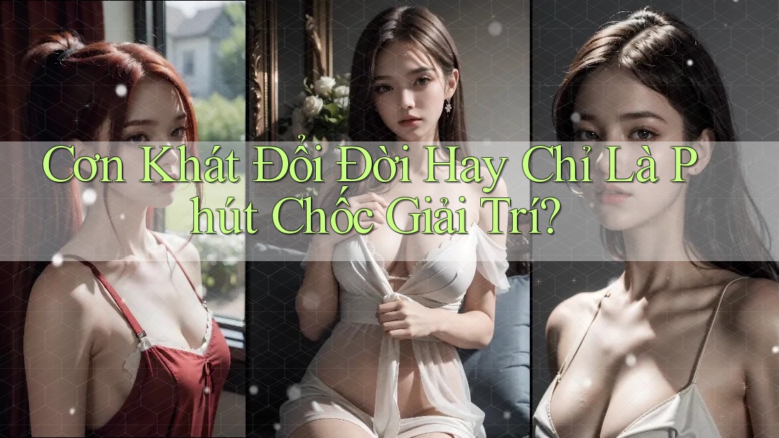 Cơn Khát Đổi Đời Hay Chỉ Là Phút Chốc Giải Trí? Cơn Khát Đổi Đời Hay Chỉ Là Phút Chốc Giải Trí?