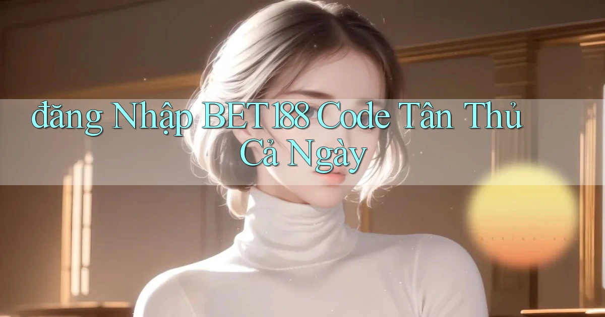 đăng nhập bet188 code tân thủ cả ngày