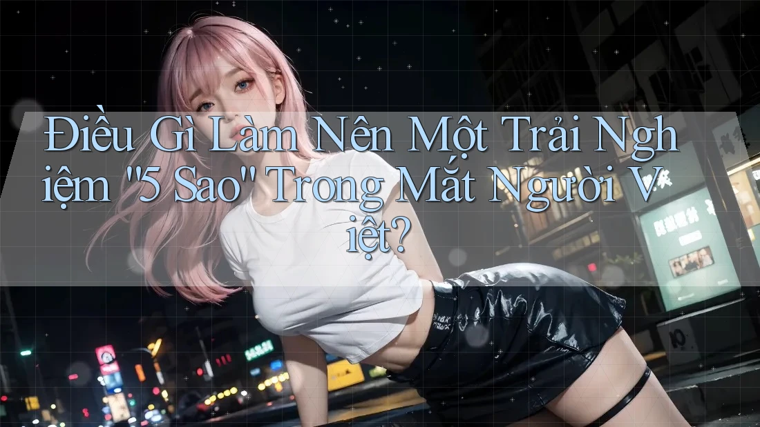 Điều Gì Làm Nên Một Trải Nghiệm “5 Sao” Trong Mắt Người Việt?