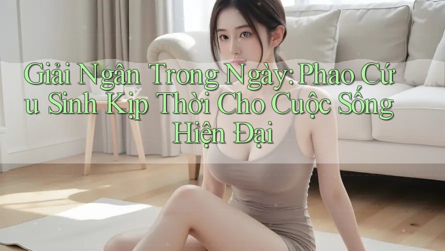 Giải Ngân Trong Ngày: Phao Cứu Sinh Kịp Thời Cho Cuộc Sống Hiện Đại Giải Ngân Trong Ngày: Phao Cứu Sinh Kịp Thời Cho Cuộc Sống Hiện Đại