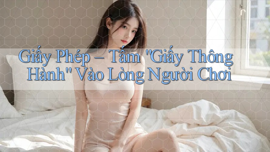 Giấy Phép – Tấm “Giấy Thông Hành” Vào Lòng Người Chơi