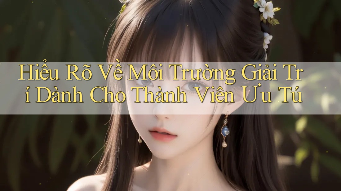 Hiểu Rõ Về Môi Trường Giải Trí Dành Cho Thành Viên Ưu Tú Hiểu Rõ Về Môi Trường Giải Trí Dành Cho Thành Viên Ưu Tú
