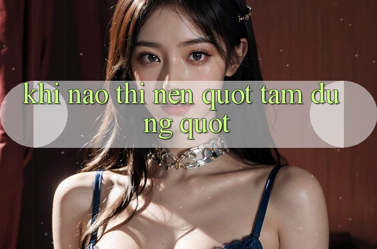 Khi Nào Thì Nên " Tạm Dừng" ? Khi Nào Thì Nên " Tạm Dừng" ?