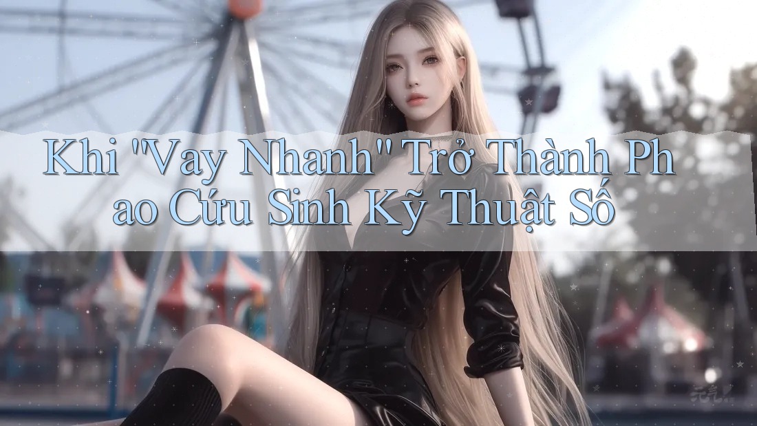 Khi “Vay Nhanh” Trở Thành Phao Cứu Sinh Kỹ Thuật Số