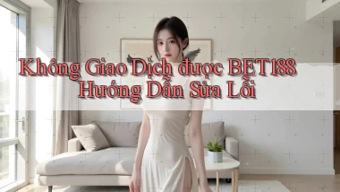 không giao dịch được bet188 hướng dẫn sửa lỗi