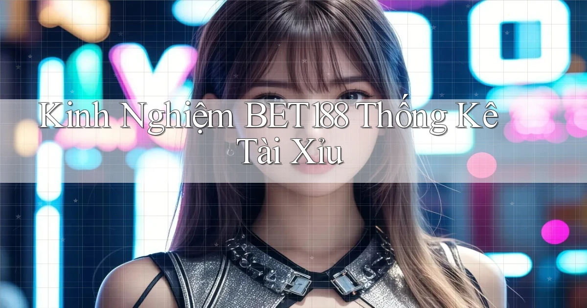 kinh nghiệm bet188 thống kê tài xỉu