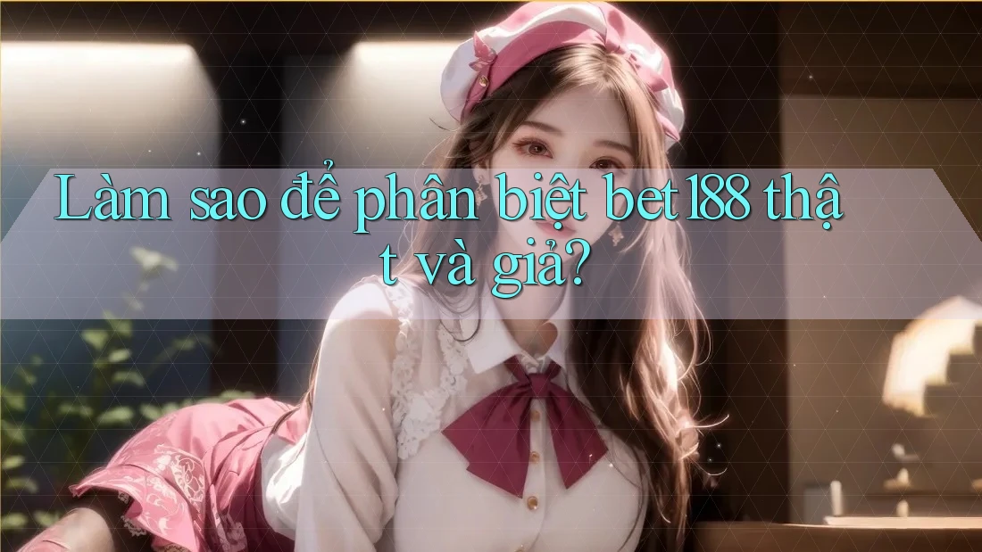Làm sao để phân biệt bet188 thật và giả? Làm sao để phân biệt bet188 thật và giả?