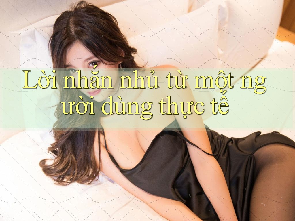 Lời nhắn nhủ từ một người dùng thực tế Lời nhắn nhủ từ một người dùng thực tế