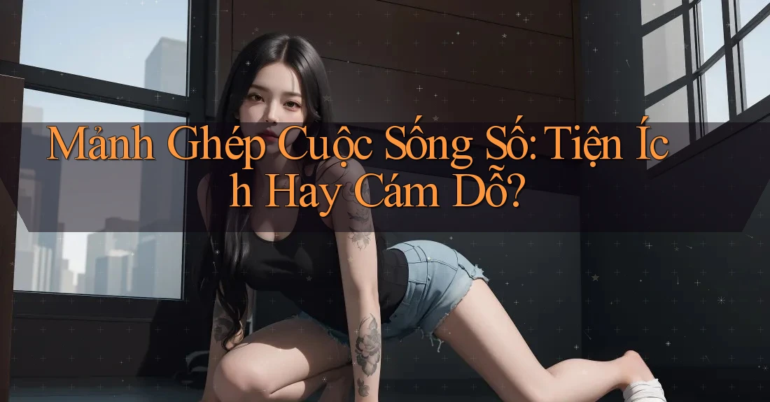 Mảnh Ghép Cuộc Sống Số: Tiện Ích Hay Cám Dỗ?