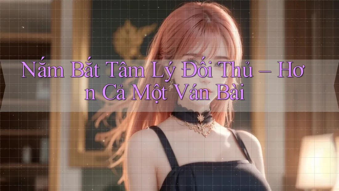 Nắm Bắt Tâm Lý Đối Thủ – Hơn Cả Một Ván Bài Nắm Bắt Tâm Lý Đối Thủ – Hơn Cả Một Ván Bài