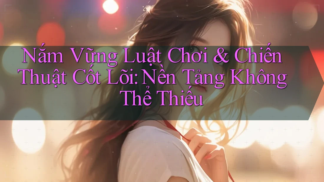 Nắm Vững Luật Chơi & Chiến Thuật Cốt Lõi: Nền Tảng Không Thể Thiếu Nắm Vững Luật Chơi & Chiến Thuật Cốt Lõi: Nền Tảng Không Thể Thiếu
