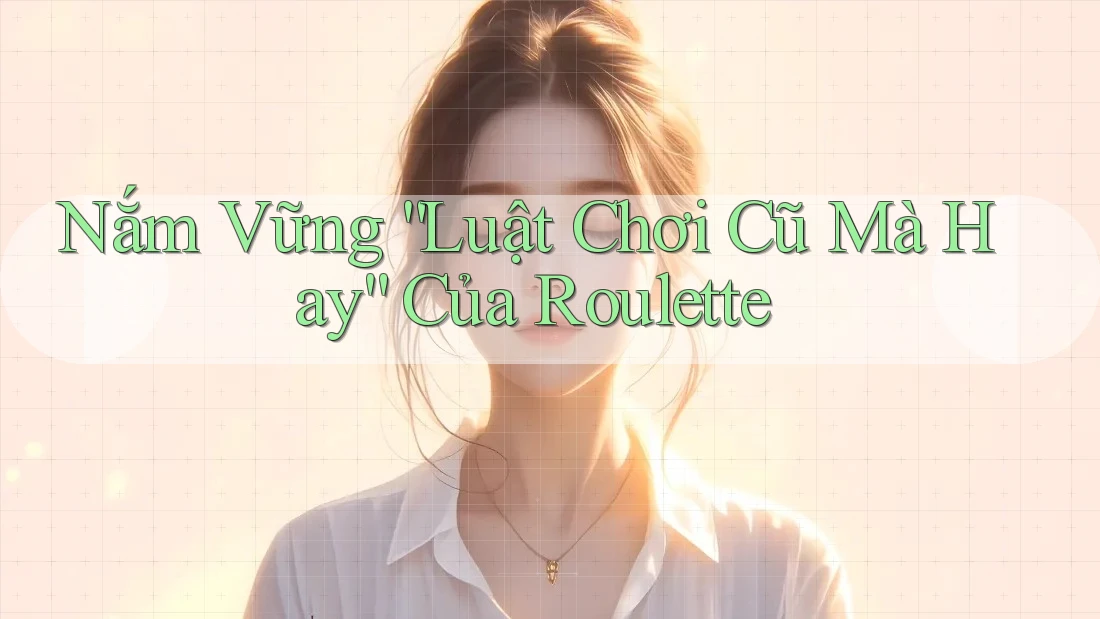 Nắm Vững “Luật Chơi Cũ Mà Hay” Của Roulette