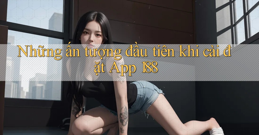 Những ấn tượng đầu tiên khi cài đặt App 188 Những ấn tượng đầu tiên khi cài đặt App 188