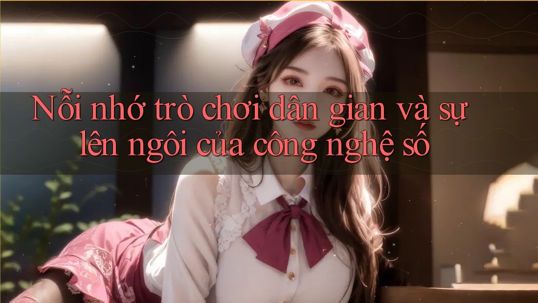 Nỗi nhớ trò chơi dân gian và sự lên ngôi của công nghệ số Nỗi nhớ trò chơi dân gian và sự lên ngôi của công nghệ số