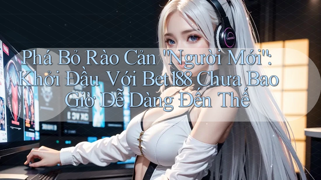 Phá Bỏ Rào Cản “Người Mới”: Khởi Đầu Với Bet188 Chưa Bao Giờ Dễ Dàng Đến Thế