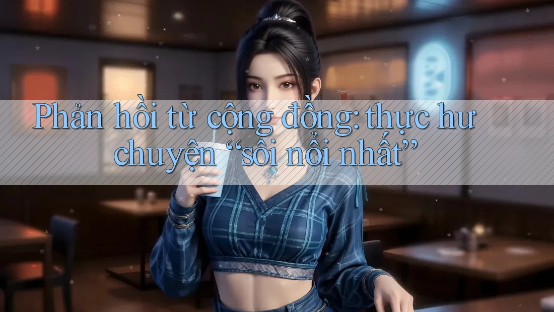 Phản hồi từ cộng đồng: thực hư chuyện “sôi nổi nhất” Phản hồi từ cộng đồng: thực hư chuyện “sôi nổi nhất”