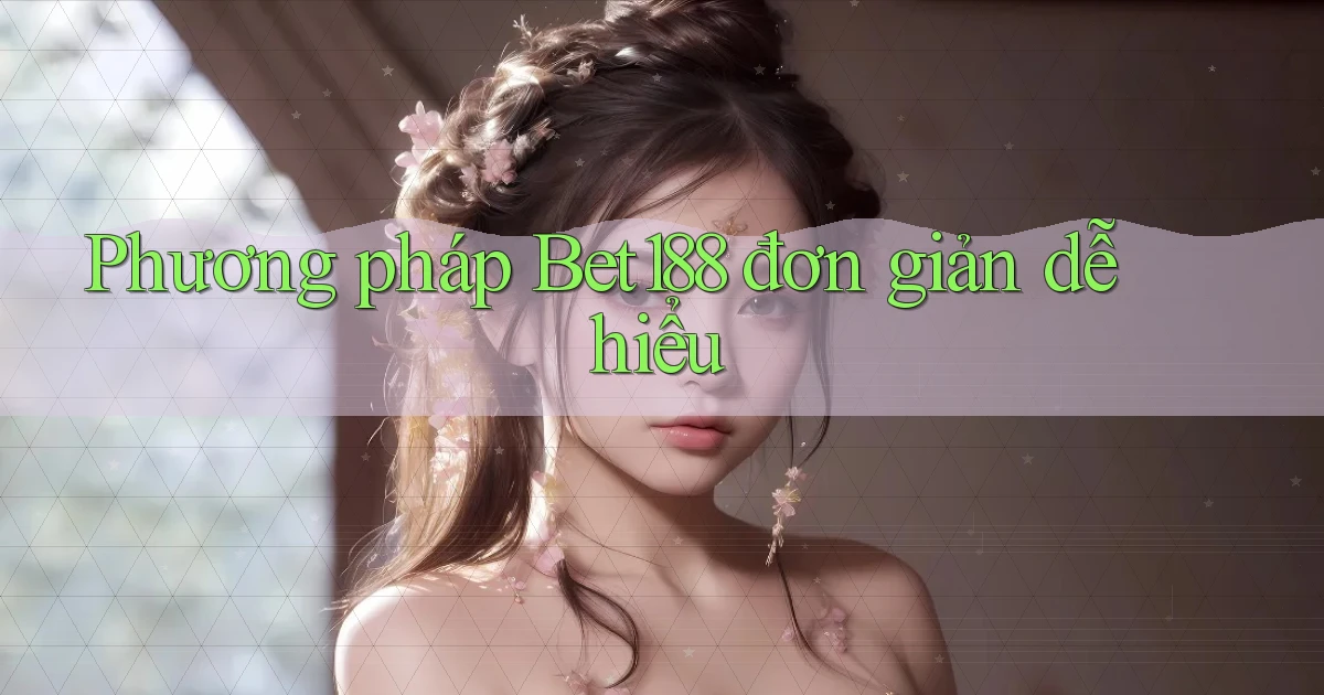 phương pháp bet188 đơn giản dễ hiểu