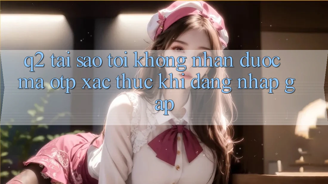 Q2: Tại sao tôi không nhận được mã OTP xác thực khi đăng nhập gấp? Q2: Tại sao tôi không nhận được mã OTP xác thực khi đăng nhập gấp?