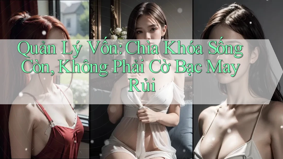 Quản Lý Vốn: Chìa Khóa Sống Còn, Không Phải Cờ Bạc May Rủi Quản Lý Vốn: Chìa Khóa Sống Còn, Không Phải Cờ Bạc May Rủi
