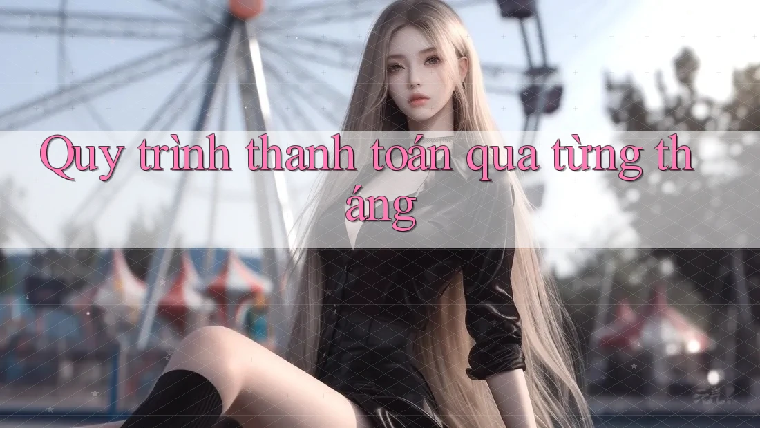 Quy trình thanh toán qua từng tháng Quy trình thanh toán qua từng tháng