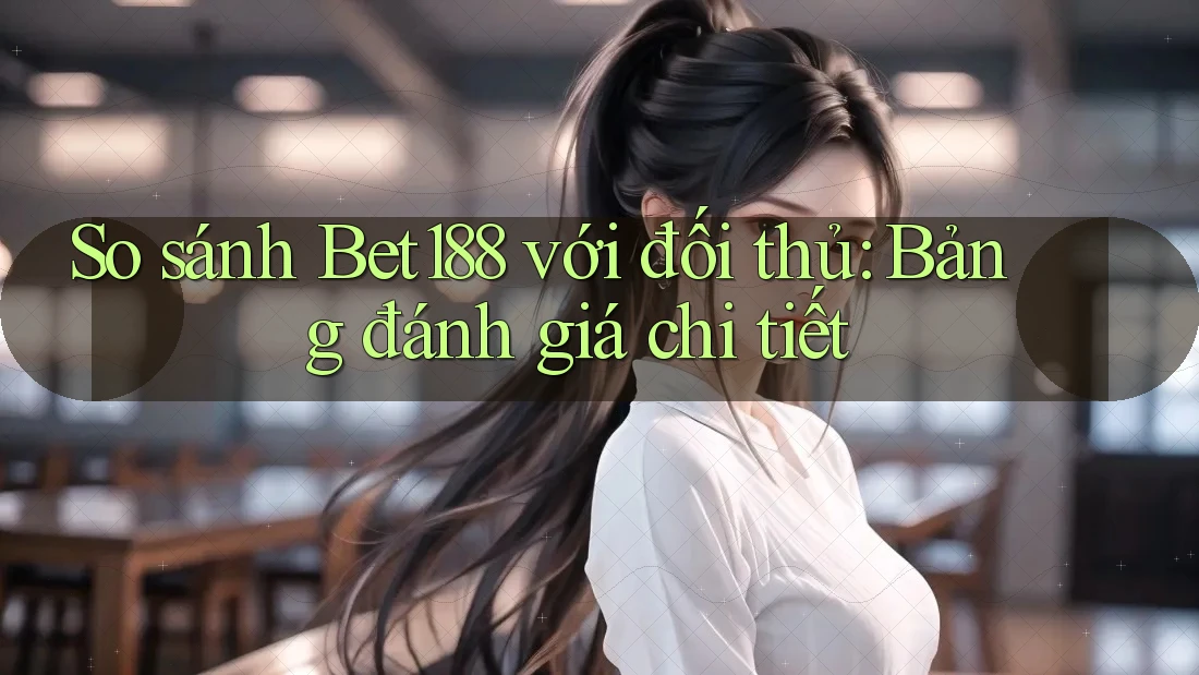 So sánh Bet188 với đối thủ: Bảng đánh giá chi tiết