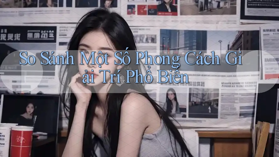 So Sánh Một Số Phong Cách Giải Trí Phổ Biến