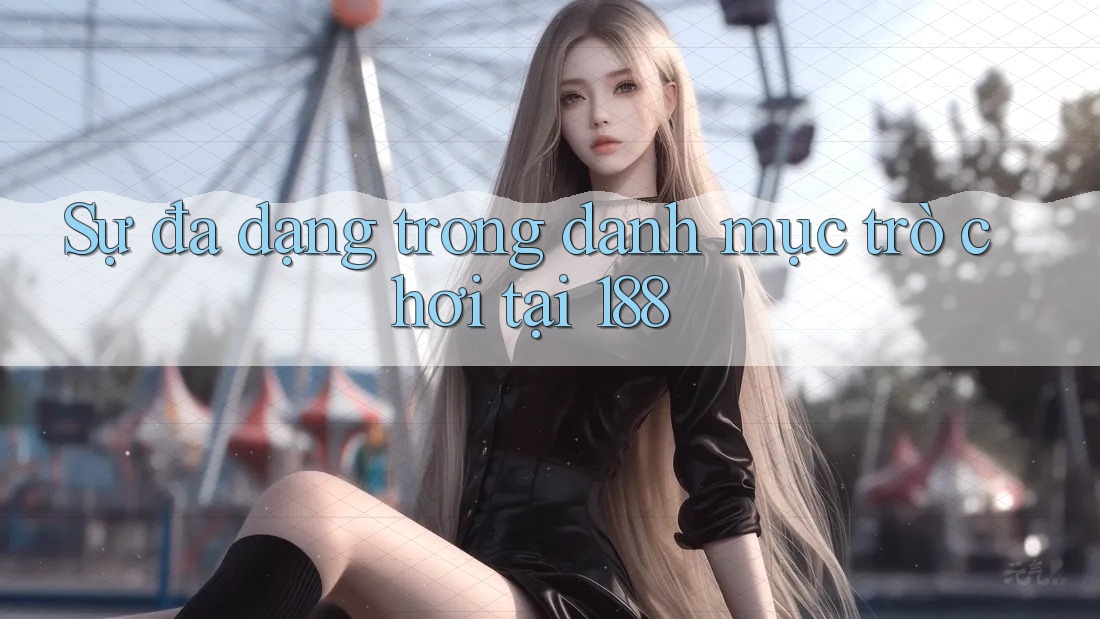 Sự đa dạng trong danh mục trò chơi tại 188 Sự đa dạng trong danh mục trò chơi tại 188
