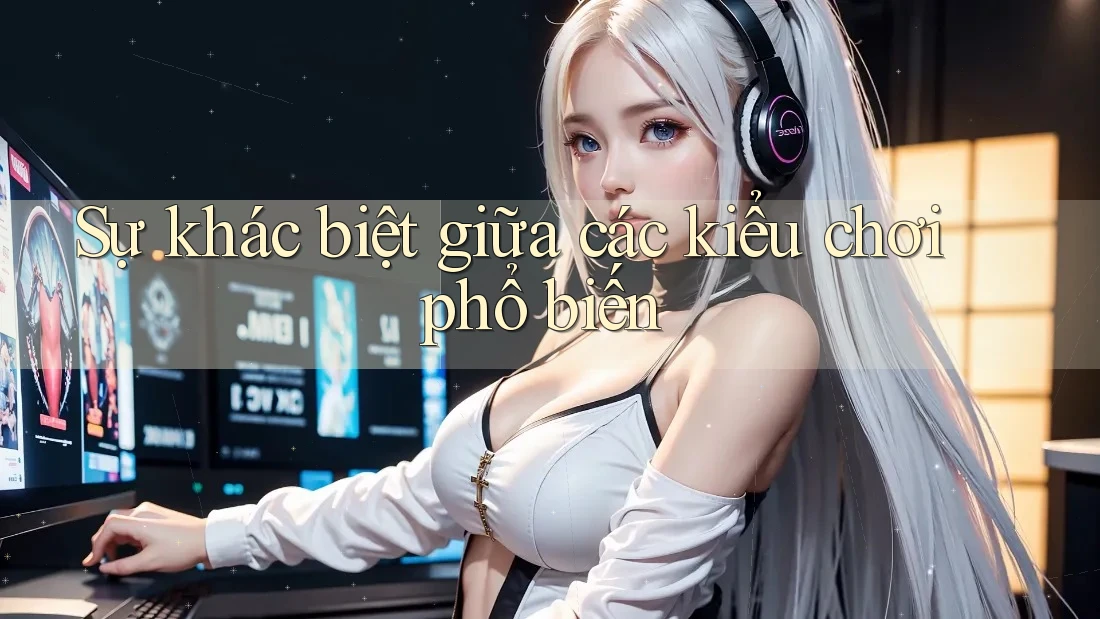 Sự khác biệt giữa các kiểu chơi phổ biến Sự khác biệt giữa các kiểu chơi phổ biến