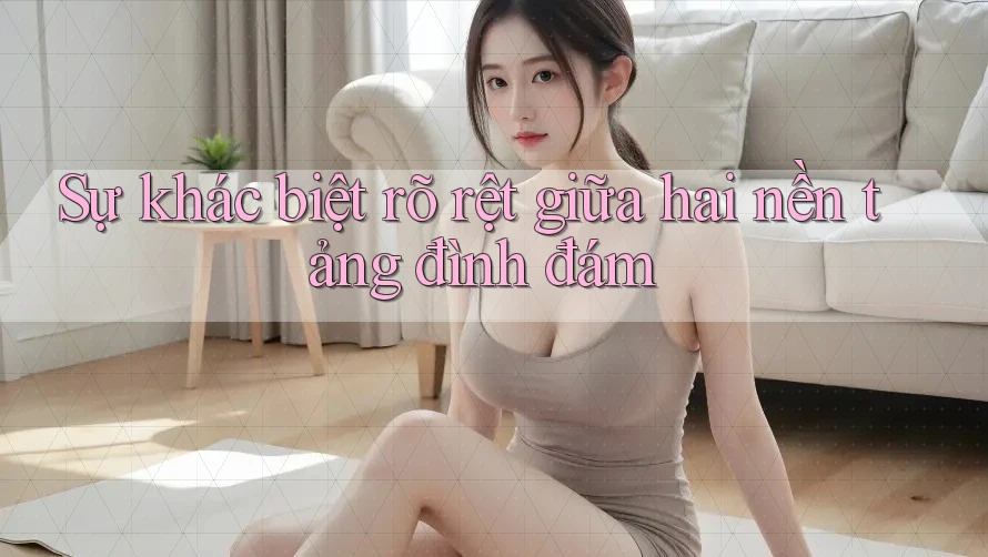 Sự khác biệt rõ rệt giữa hai nền tảng đình đám Sự khác biệt rõ rệt giữa hai nền tảng đình đám