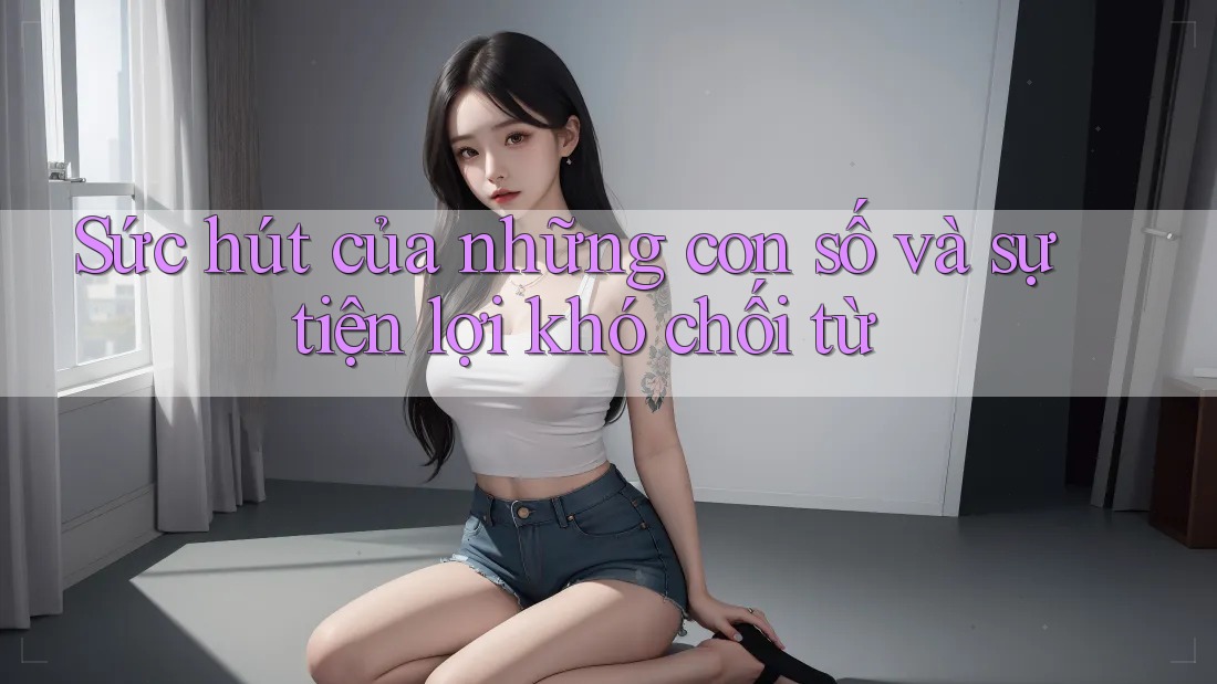 Sức hút của những con số và sự tiện lợi khó chối từ