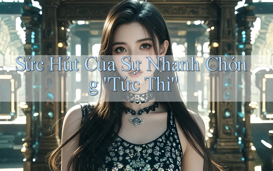 Sức Hút Của Sự Nhanh Chóng “Tức Thì” Sức Hút Của Sự Nhanh Chóng “Tức Thì”