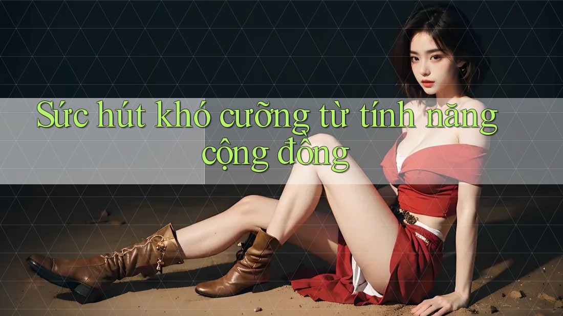 Sức hút khó cưỡng từ tính năng cộng đồng Sức hút khó cưỡng từ tính năng cộng đồng
