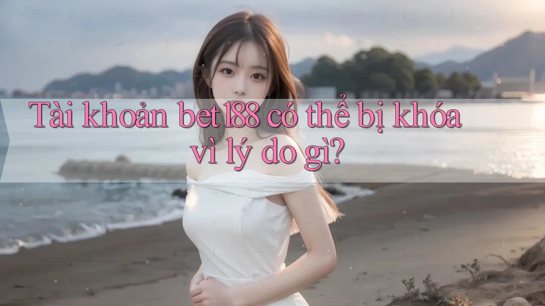 Tài khoản bet188 có thể bị khóa vì lý do gì? Tài khoản bet188 có thể bị khóa vì lý do gì?