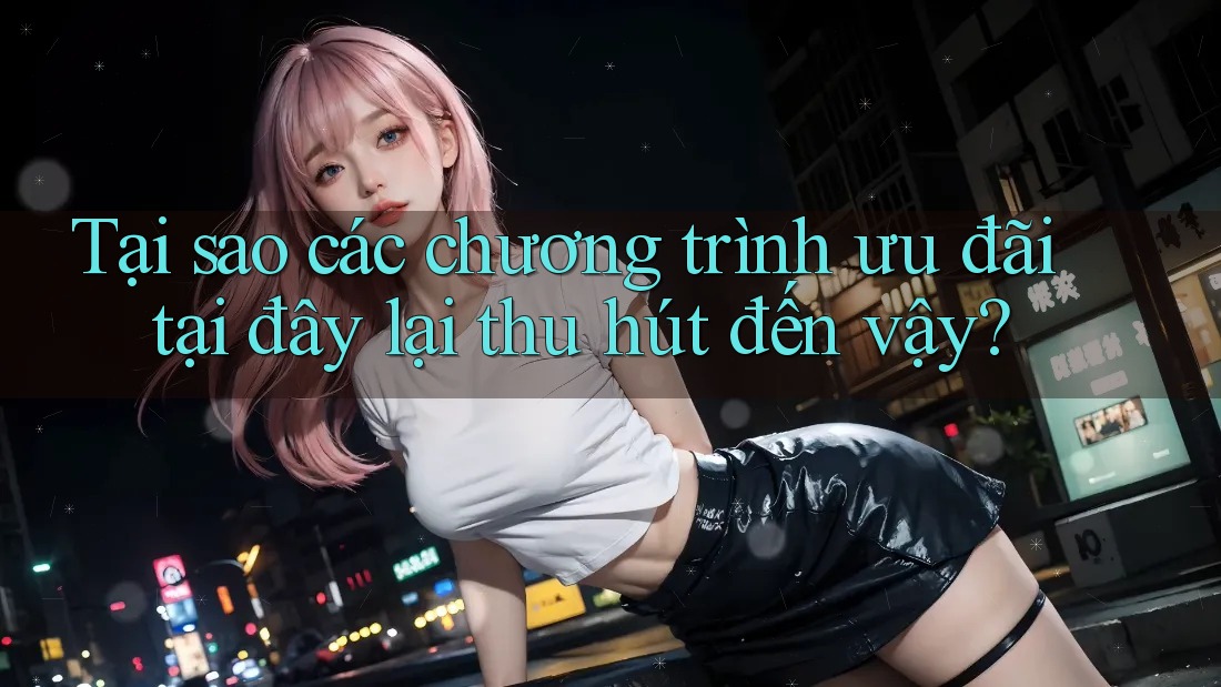 Tại sao các chương trình ưu đãi tại đây lại thu hút đến vậy? Tại sao các chương trình ưu đãi tại đây lại thu hút đến vậy?