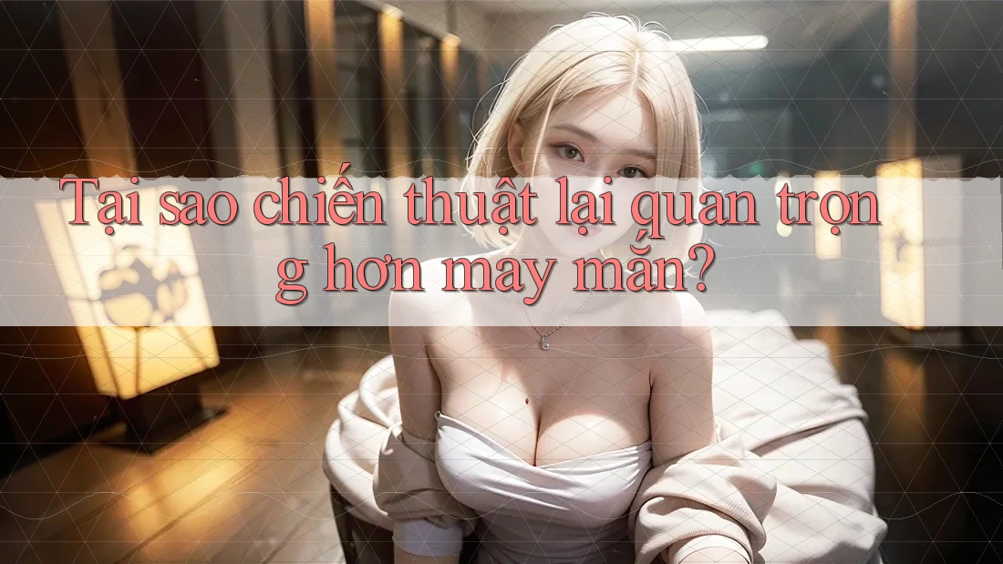Tại sao chiến thuật lại quan trọng hơn may mắn?