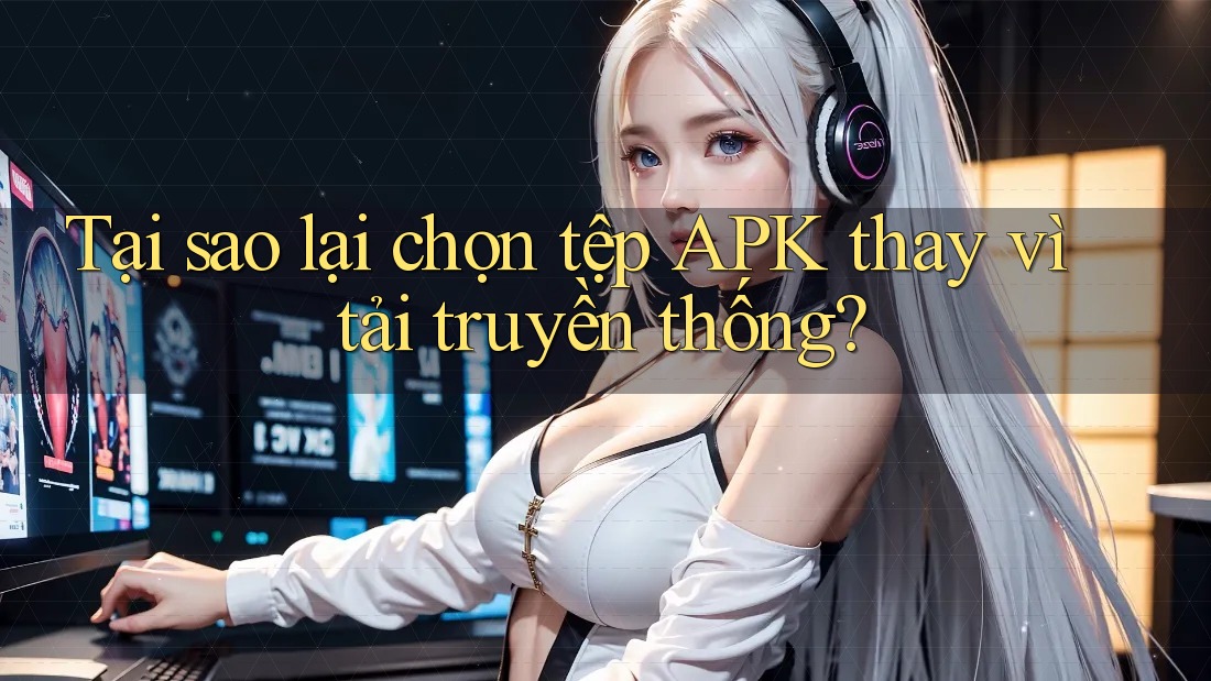 Tại sao lại chọn tệp APK thay vì tải truyền thống?