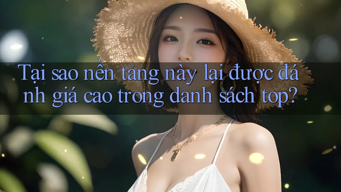 Tại sao nền tảng này lại được đánh giá cao trong danh sách top?