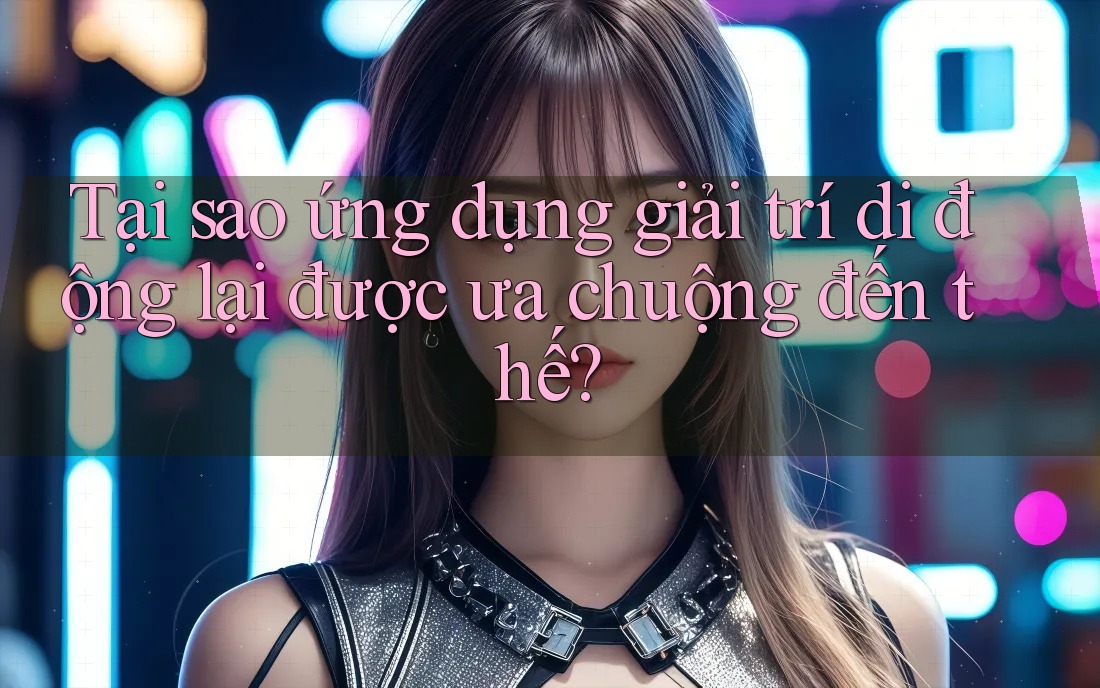 Tại sao ứng dụng giải trí di động lại được ưa chuộng đến thế?
