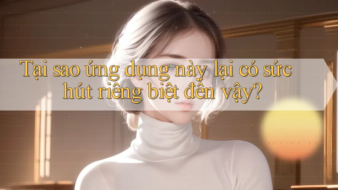Tại sao ứng dụng này lại có sức hút riêng biệt đến vậy? Tại sao ứng dụng này lại có sức hút riêng biệt đến vậy?