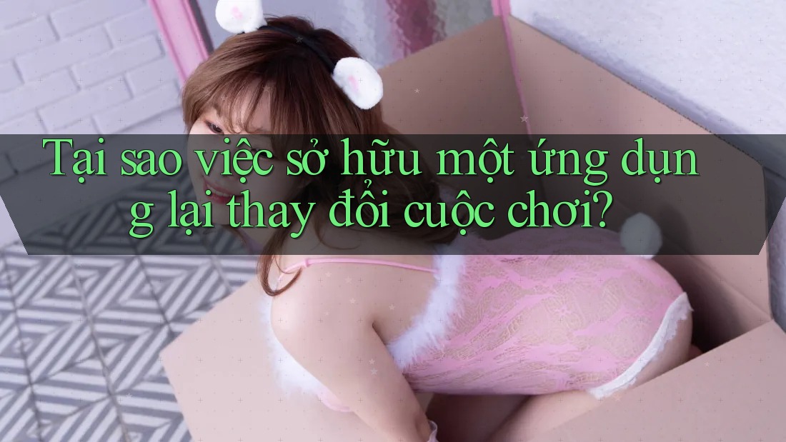 Tại sao việc sở hữu một ứng dụng lại thay đổi cuộc chơi? Tại sao việc sở hữu một ứng dụng lại thay đổi cuộc chơi?