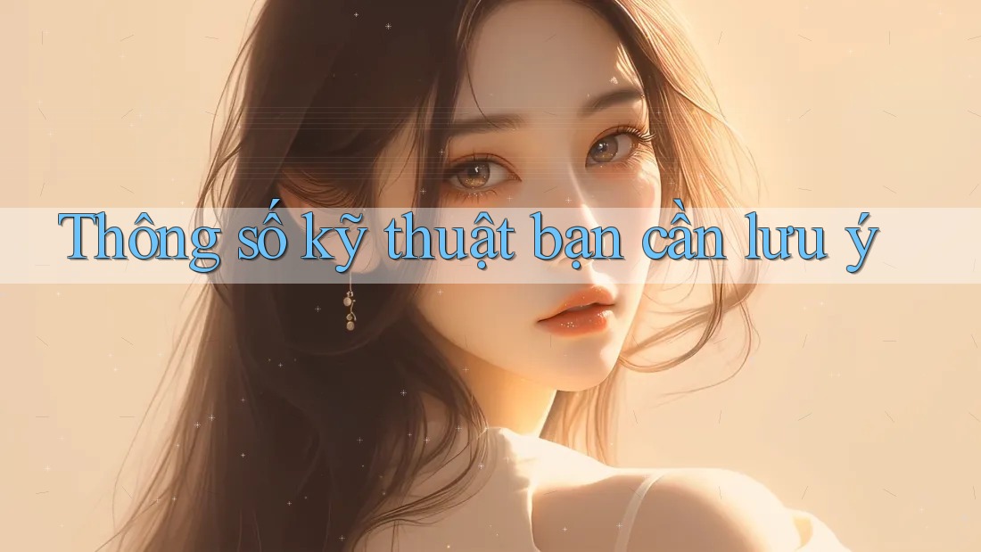 Thông số kỹ thuật bạn cần lưu ý