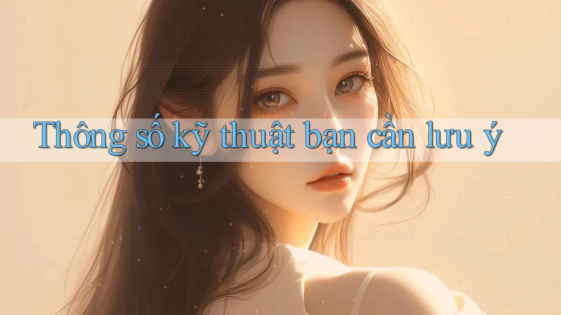 Thông số kỹ thuật bạn cần lưu ý Thông số kỹ thuật bạn cần lưu ý