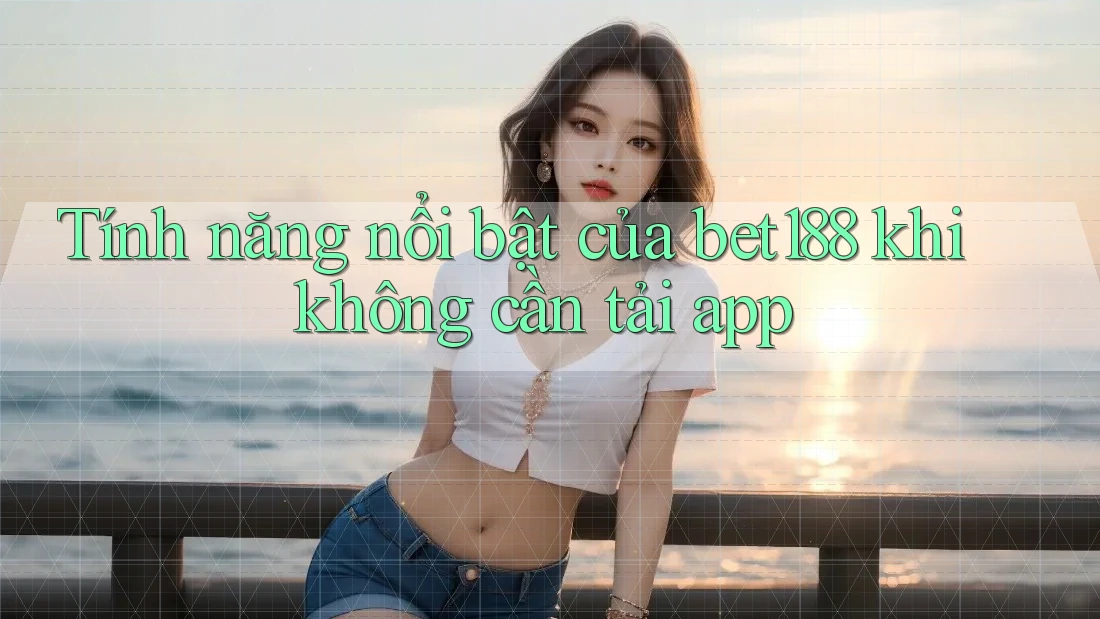 Tính năng nổi bật của bet188 khi không cần tải app Tính năng nổi bật của bet188 khi không cần tải app